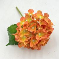 Bunga Hydrangea Buatan Tangan Berkualitas Tinggi dari Guangdong, Bahan PU, Gaya Modern, Pengiriman Cepat untuk Acara Bayi Baru Lahir