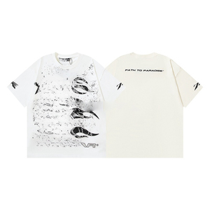T-shirt 2026 <span class=keywords><strong>de</strong></span> marque Star Branded, fabricant <span class=keywords><strong>de</strong></span> vêtements Hell Clothing, T-shirts imprimés vintage surdimensionnés 100 % coton <span class=keywords><strong>de</strong></span> haute qualité - Product Image 6