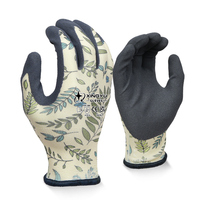 Gants de travail de sécurité durables XINGYU en polyester 13 jauges enduits de nitrile, flexibles, ventilés, antidérapants, pour travaux manuels