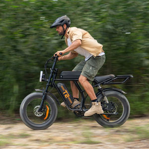 Expédition rapide en 3 à 7 jours [Stock UE, États-Unis, Royaume-Uni] URLIFE T2 500W Moteur puissant 48v 15.6 Ah Pneus larges 45KM/H Vélo électrique 20 pouces 75-85km - Product Image 1