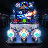 Console de jeu d'arcade populaire à monnayeur pour trois joueurs, machine de jeu de tir aquatique Super Water Shooting à vendre