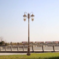 Lampe solaire LED étanche IP65 pour portail, clôture, allée, jardin, aménagement paysager, éclairage de chemin