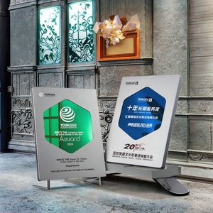 Targa in Metallo Personalizzata con LOGO <span class=keywords><strong>YouTube</strong></span>, Trofeo Premio con Design del Pulsante <span class=keywords><strong>Play</strong></span>, Riconoscimento e Onorificenza - Product Image 3