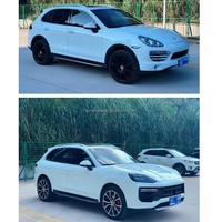 Kit de actualización popular: conjunto completo de parachoques, capó, guardabarros, luces delanteras y luces traseras para modificación de Porsche Cayenne modelo 2024