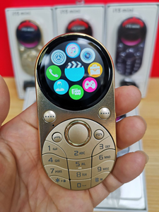 2024 i15 mini ovali piccolo telefono cellulare Dual SIM GSM da 1.39 pollici selezione rapida magica voce Blacklist vibrazione Radio FM tipo-C - Product Image 3