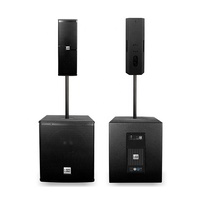 KS206 HR15SP tout nouveau haut-parleur professionnel double colonne de 6 pouces amplificateur intégré de 500 watts caisson de basses actif unique de 15 pouces
