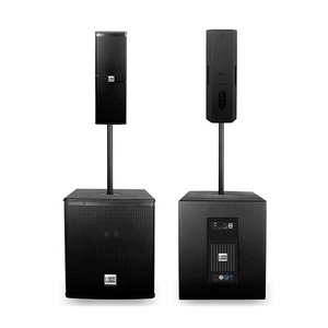 KS206 HR15SP tout nouveau haut-parleur professionnel double colonne de 6 pouces amplificateur intégré de <span class=keywords><strong>500</strong></span> watts caisson de basses actif unique de 15 pouces - Product Image 1