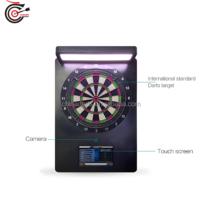 Machine de jeu de fléchettes électronique intégrée YULONG légère avec écran HD de 11,6 pouces et système de notation automatique