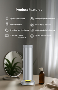 Susuz teknoloji ve herhangi bir alan için Modern Minimalist tasarım ile uçucu yağlar için lüks kablosuz buğu dağıtıcı - Product Image 6