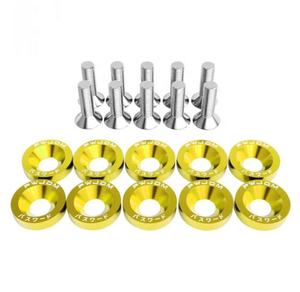 ปะเก็นสกรูแบบหนาสำหรับรถมอเตอร์ไซค์,แผ่นรองป้องกันแบตเตอรี่ทำจากอะลูมิเนียมอัลลอย M6สำหรับตก<span class=keywords><strong>แต่ง</strong></span> - Product Image 1