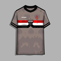 Maillot de football personnalisé HOSTARON Club Sublimation Sportswear, respirant, avec logo brodé.
