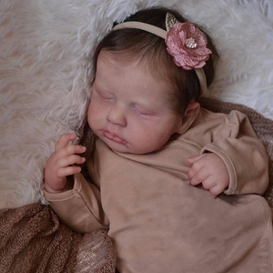 Togirl kız maymun yapılan silikon tam ikiz kız bebekler için gerçekçi çin'de yapılan kiti yeniden doğmuş bebek ağlayan satış - Product Image 5