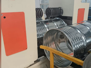 Thép sáng tạo trống sản xuất máy gỗ-đóng gói chính niêm phong & phụ trợ bao bì cho dây chuyền sản xuất kim loại - Product Image 5