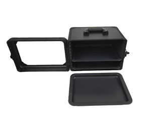 Boîte de rangement pour 3 plateaux, étui de transport pour miniatures avec cadre en alliage d'<span class=keywords><strong>aluminium</strong></span> et serrure pour Warhammer 40K - Product Image 6