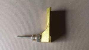 Xách tay V công nghiệp đường ống xả nhiệt kế tùy chỉnh OEM ODM ngoài trời cảm biến nhiệt độ vật liệu đồng - Product Image 4