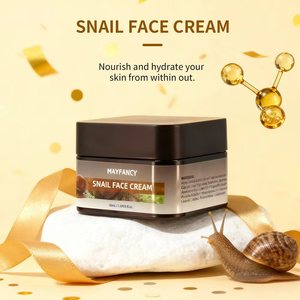 Atacado Private Label Orgânico Coreano Cuidados Com A Pele Caracol Creme Tudo em Um Encolher Poros Hidratante Anti-envelhecimento Beleza Creme - Product Image 2