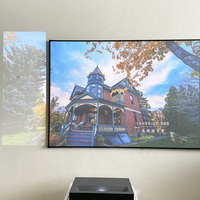 Pantalla de Proyección Yovanxer de 120 Pulgadas 16:9 ALR T Prism con Marco Fijo UST CLR que Rechaza la Luz Ambiental para Proyector Láser Xiao Mi WEMAX ONE 4K