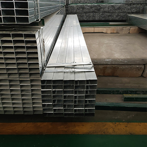 Tube carré en carbone tuyau pré-galvanisé tube d'échafaudage tube carré en acier 2x2 tube en acier noir Ms - Product Image 1