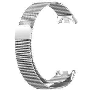 Correa de Repuesto Magnética de Acero Inoxidable Rosa Ajustable de Lujo para Reloj Inteligente <span class=keywords><strong>Mi</strong></span> Band 8 9 10 con Accesorio NFC - Product Image 2