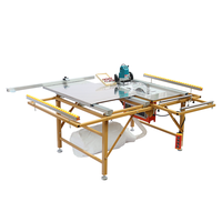 Scie à Format pour Panneaux de Bois, Scie à Table Coulissante pour le Travail du Bois
