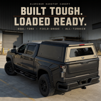 Couverture de benne de camion en aluminium, hardtop, pour Toyota Tacoma TRD 5 pieds, avec support de toit, étanche, OEM ODM
