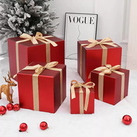 Boîte cadeau pliable de luxe en carton noir et blanc personnalisée avec emballage écologique, fermeture magnétique, impression de logo