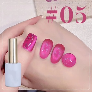 Esmalte de Uñas en Gel Magnético Ojo de Gato con Lentejuelas Pequeñas, Color Rosa Rojo Brillante, Azul Dorado, para Arte de Uñas, Uñas Rosadas, ¡Gran Venta! - Product Image 6