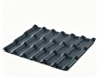 Tuiles de toit en plastique contemporaines - Durables et écologiques, imperméables, résistantes à la chaleur, pour usage commercial et résidentiel