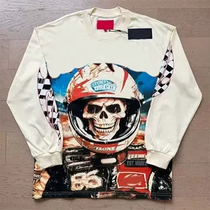 Nuove T-shirt Lunghe Traspiranti e Comode, Classici di Moda con Grafiche, in Acetato EL Luminoso, Scollo a V, Manica Corta, da Uomo, 300 Grammi - Product Image 6