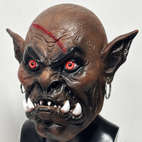 Nueva Máscara de Monstruo, Máscara de Demonio Espeluznante para Juegos, Warcraft, Bromas, Anime Expo, Actuaciones, Carnaval, Halloween