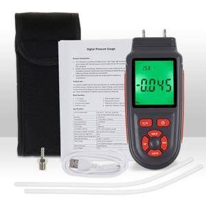 Manomètre numérique de haute précision GAIN EXPRESS, 2.999 PSI, jauge de pression différentielle à double port, 12 unités, pour gaz CVC - Vente chaude - Product Image 3