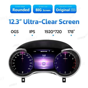12.3 Inch Car LCD Digital Cluster for Mercedes Benz ML GL G GLE GLS Original LCD Stereo Virtual <b>Speedometers</b> Dashboard Player - Product Image 5