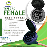 Nouvelle prise factice de charge VE 16A/32A 3 phases CCS1/CCS2 Type2 J1772, connecteur femelle pour voiture, sans câble Sixpenceev