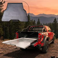 Tiroir coulissant en alliage d'aluminium pour benne de pick-up Toyota Tacoma Dodge Ram 1500 Ford F150 Hilux Nissan