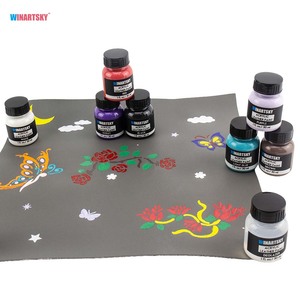 12 màu sắc da phụ kiện cao cấp Giày sơn Kit cho Sneakers Túi lâu dài Sneaker sơn Kit - Product Image 1