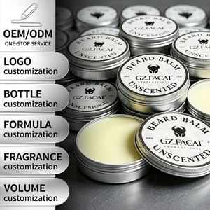 <span class=keywords><strong>Balsamo</strong></span> per la Cura della Barba 60g con Logo Personalizzato, Olio di Cocco Naturale e Olio di Jojoba, Senza Profumo, Nutriente e Levigante per <span class=keywords><strong>Uomo</strong></span> - Product Image 5