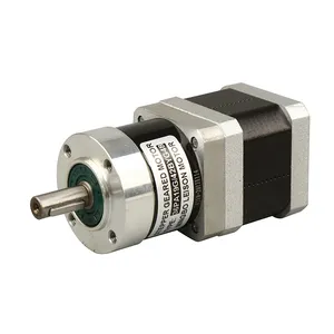 Redutor de Engrenagens planetárias 17 NEMA Do Motor de Passo Híbrido HS 42 Orientada Motor de Passo para o Equipamento