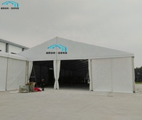 9x12m 9x15m cadre en aluminium tente d'exposition tente de mariage personnalisée cérémonie bâches entrepôt tente pvc cirque chapiteau