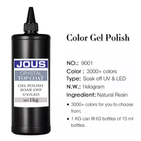 Kit de Vernis Gel UV pour Ongles OEM et ODM, 54 Couleurs, Rouge, pour Vente en Gros