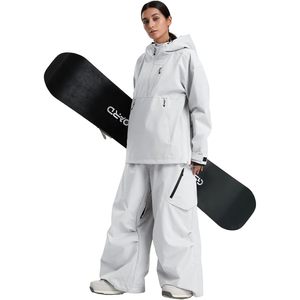 Ensemble veste et pantalon de ski pour femme, combinaison de ski imperméable, coupe-vent et chaude pour l'hiver - Product Image 1