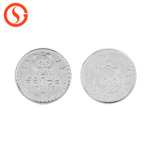 Factory Price Custom Logo Metal Coin Acceptor Brass Stainless Steel Token for Coin-Operated Games <strong>Amusement</strong> <strong>Machine</strong> <strong>Accessory</strong> - Product Image 3