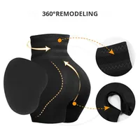 Sous-vêtements pour femmes taille plus, boutonnés, ajustables, taille haute, avec coussinets en éponge amovibles, rehaussement des hanches, amélioration de la poitrine, vêtements de mise en forme