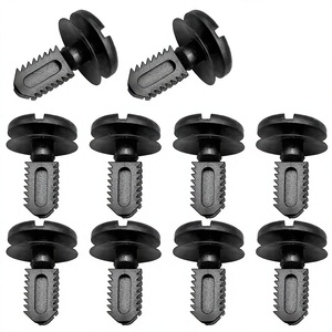 Clips de Plástico Negro para Remaches del Panel de la Tapa del Maletero BMW, para Reparación y Reemplazo del Área de Carga Trasera de las Series 3 y 5 E60 E93 - Product Image 1