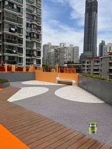 Sàn với đá tự nhiên cobbles & sỏi cho ngoài trời sàn bê tông nhựa ràng buộc bề mặt tự san lấp mặt bằng nhựa <span class=keywords><strong>epoxy</strong></span> đá - Product Image 4