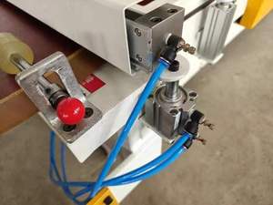 Presse à membrane sous vide multifonctionnelle pour film <span class=keywords><strong>PVC</strong></span>, utilisée pour le revêtement et le laminage des portes d'armoires, dotée de composants PLC automatiques - Product Image 4