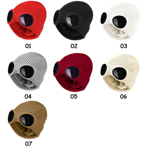 Chapeau Aviateur Neuf Prêt à Expédier avec Lunettes, 7 Couleurs, Chapeau Chaud Automne-Hiver, Prix Abordable, Chapeau Aviateur Épais en Peluche - Product Image 6