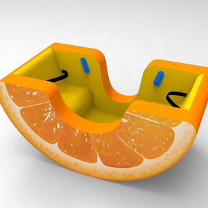 <b>Inflatable</b> Seasaw Rocker Vinyl Folding Blow up Teetertotter Pool Toys Feeterboard for Kids/Adults <b>Inflatable</b> Water Seesaw Inflat - Product Image 6