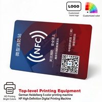 Tarjetas NFC RFID Inteligentes Personalizadas ISO 15693 Slix/NFC-V con UID Modificable para Membresía de Salón de Belleza, Todo en Uno, Llave de Redes Sociales para Hotel