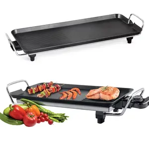 Aifa Indoor smokeless multi size 70cm 90cm teppanyaki grill electric table grill Bbq Grill And Electric Griddles