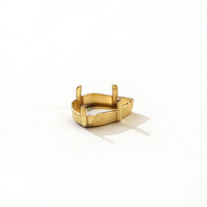 High Quality 10x14mm Brass Stone Setting Jewelry Findings - Product Image 3